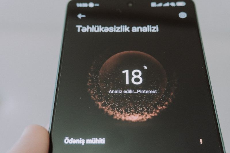 Smartphone displaying dating app with risk analysis, symbolizing privacy dangers in dating platforms