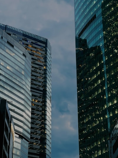 Modern financial district skyscrapers symbolizing record venture capital investments in 2026
