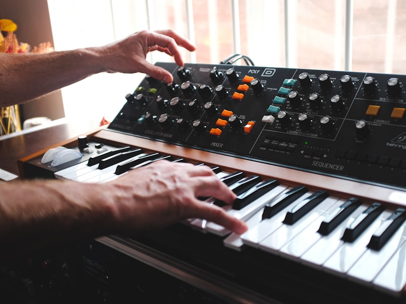 Music recording studio with professional equipment